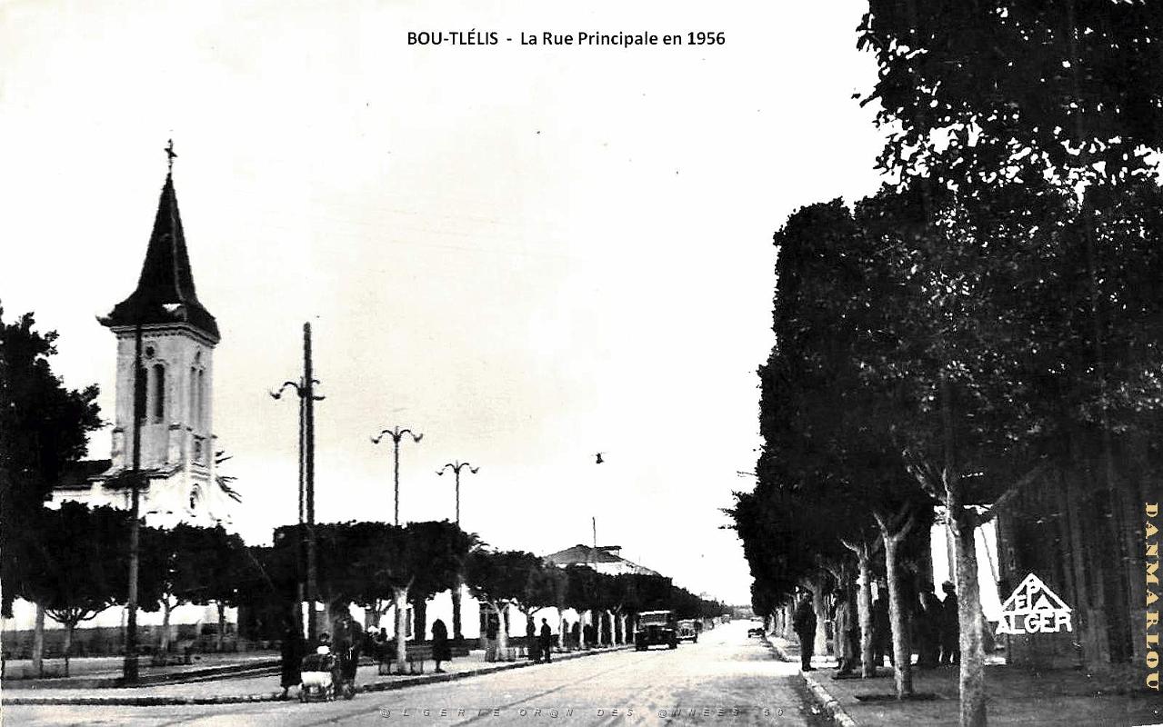 Bou-Tlelis - Rue Principale - 1956.jpg